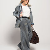 Calça Ti.Amo De Ganga Wide Leg