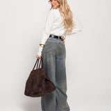 Calça Ti.Amo De Ganga Wide Leg