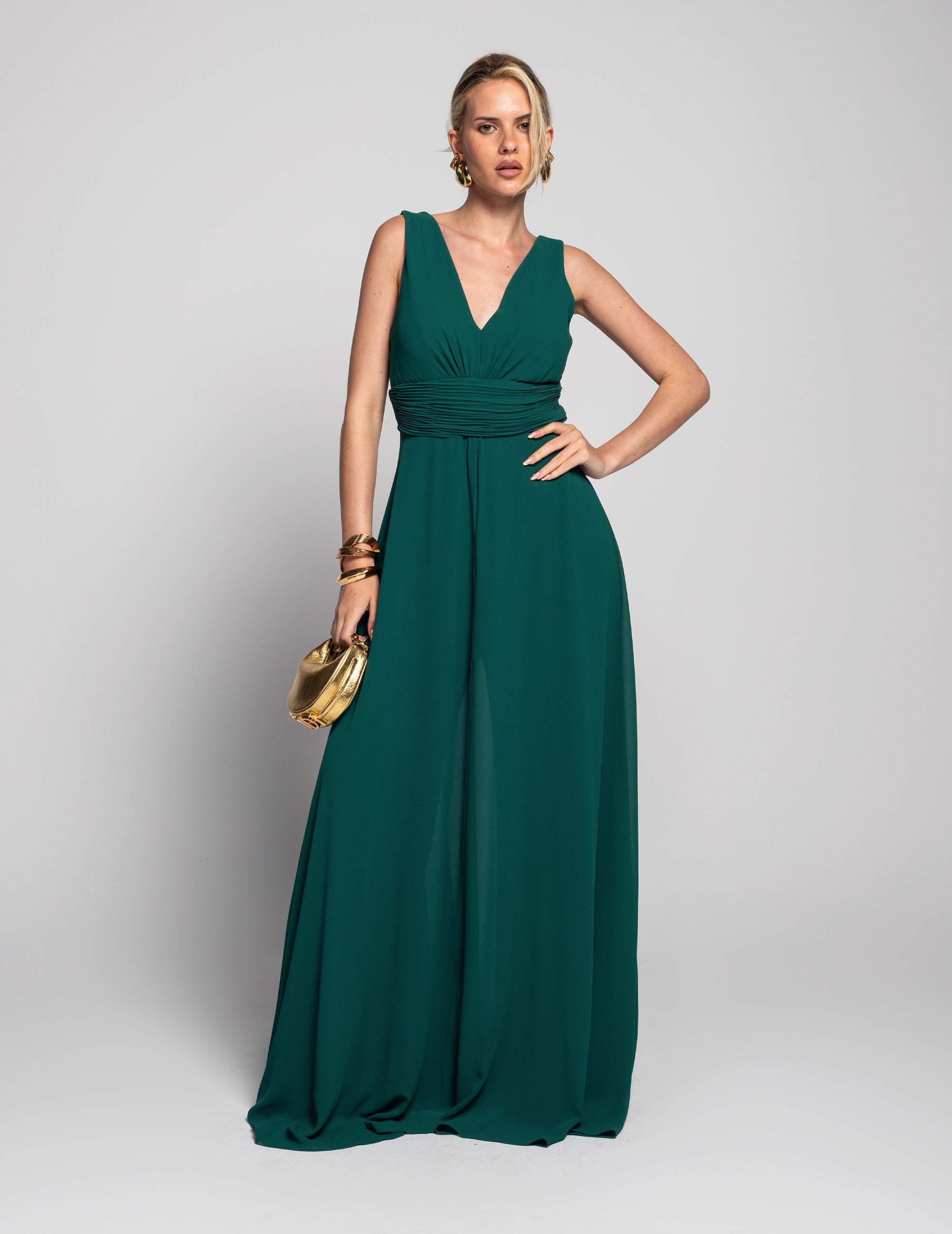 Queen Size Front Opening Jumpsuit