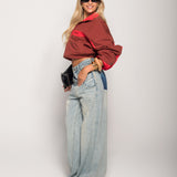 Calça Ti.Amo De Ganga Com Efeito Duplo