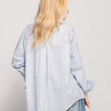 Camisa Ti.Amo Riscas Botões Irreverentes