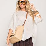 T-Shirt Ti.Amo Ligeira Tranparência Strass Aplicado