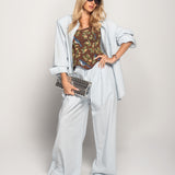 Twinset Ti.Amo Efeito Linho