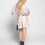 Twinset Estampado Multicolor Detalhes Strass