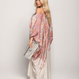 Caftan Ti.Amo Com Argola Drapeada