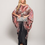 Caftan Ti.Amo Com Argola Drapeada