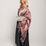 Caftan Ti.Amo Com Argola Drapeada
