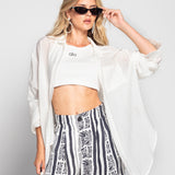 Camisa Ti.Amo Transparente