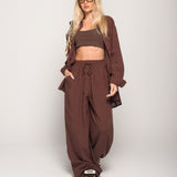 Twinset Ti.Amo Mistura De Linho Múltiplas Aplicações