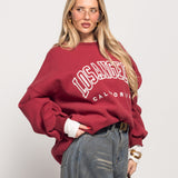 Sweat Ti.Amo De Felpa Los Angeles