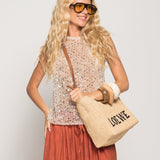 Top Ti.Amo Halter Strass & Pearls