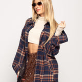 Camisa Ti.Amo De Algodão Tartan