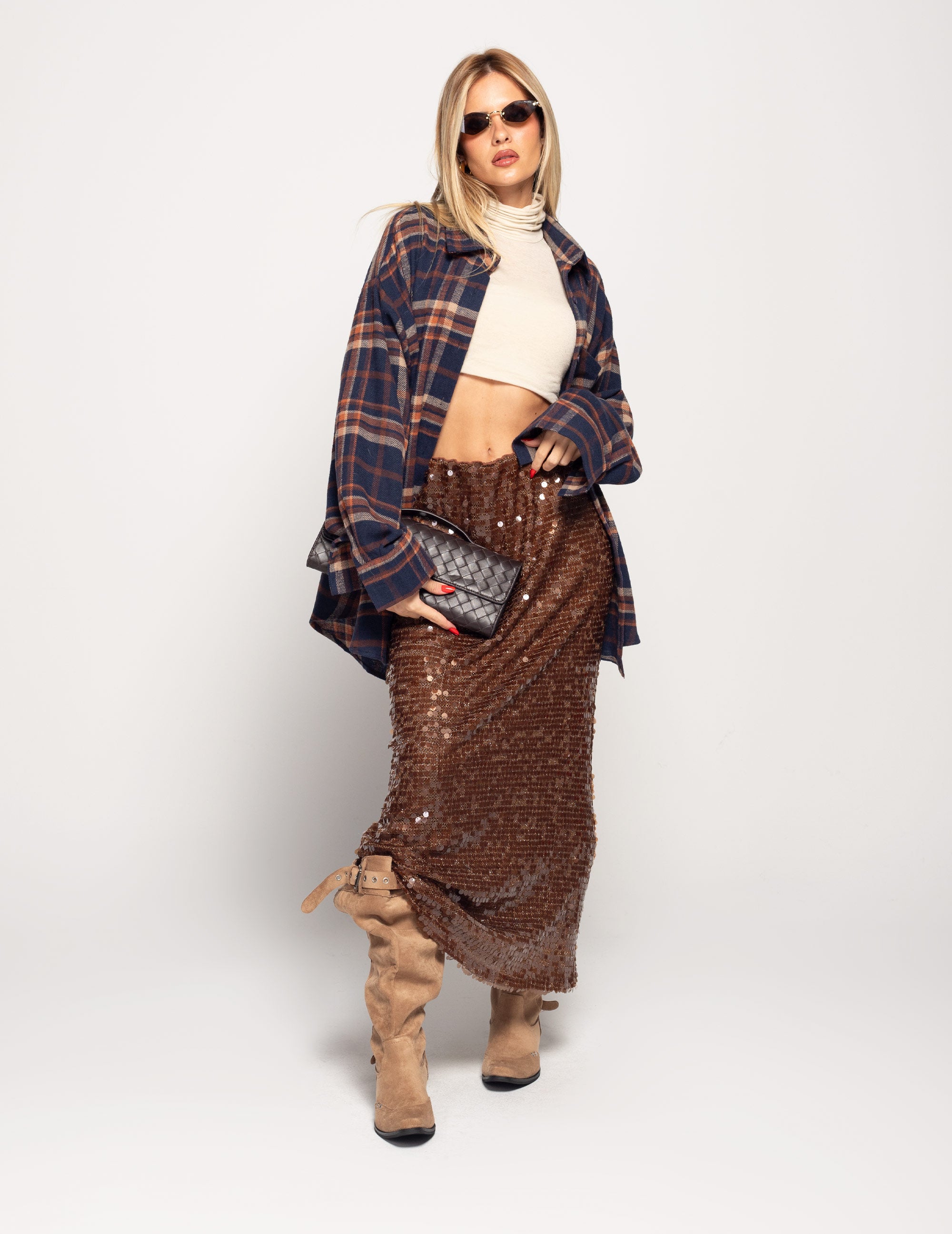 Saia Ti.Amo Lantejoulas