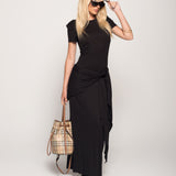 Vestido Ti.Amo Oversize De Malha