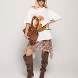 Triple Set Ti.Amo T-Shirt + Cinto + Saia