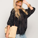 T-Shirt Ti.Amo Jacquard Missangas