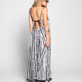 Vestido Ti.Amo Estampado Indígena Com Franjas