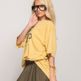 T-Shirt Ti.Amo Estampado Tipo Desgastado