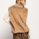 Colete Ti.Amo De Pêlo Sintético