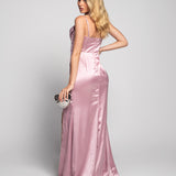 Vestido Com Abertura Lateral Corsetry