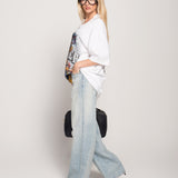 Calça Ti.Amo De Ganga Wide Leg