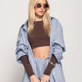 Camisa Ti.Amo Oversize De Algodão