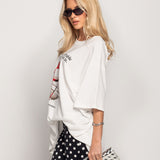 T-Shirt Ti.Amo Oversize Estampada