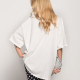 T-Shirt Ti.Amo Oversize Estampada