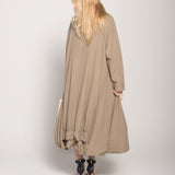 Vestido Camiseiro Ti.Amo Recortes Laterais