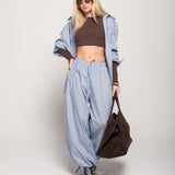 Calça Ti.Amo Oversize De Algodão