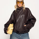 Biker Ti.Amo Cruzado De Pele Sintética Premium