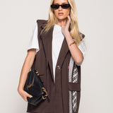 Colete Ti.Amo Cruzado Efeito Gravatas