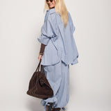 Calça Ti.Amo Oversize De Algodão