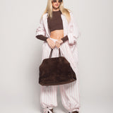 Calça Ti.Amo Oversize De Algodão