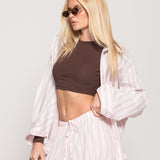 Camisa Ti.Amo Oversize De Algodão