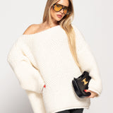 Camisola Ti.Amo De Malha Entrelaçada