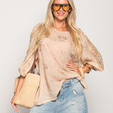 T-Shirt Ti.Amo Jacquard Missangas
