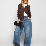 Calça Ti.Amo De Ganga Wide Leg
