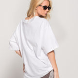 T-Shirt Ti.Amo Estampado Tipo Desgastado