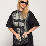 T-Shirt Oversize Ilustração Body