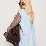 Camisa Ti.Amo Oversize Riscas VS Liso