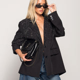 Blazer Ti.Amo Strass Bicolor