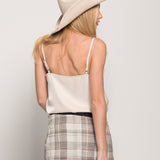 Top Ti.Amo Guipura Assimétrica