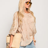 T-Shirt Ti.Amo Jacquard Missangas