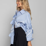 Camisa Ti.Amo Faixas Guipura