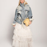 Saia Ti.Amo Barras De Tule