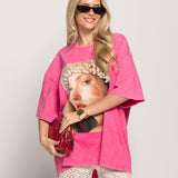 T-Shirt Ti.Amo Girlie & Pérolas 3D