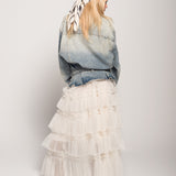 Saia Ti.Amo Barras De Tule