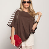 T-Shirt Ti.Amo Com Lista Tripla