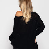 Camisola Ti.Amo Rasgos Mistura De Lã
